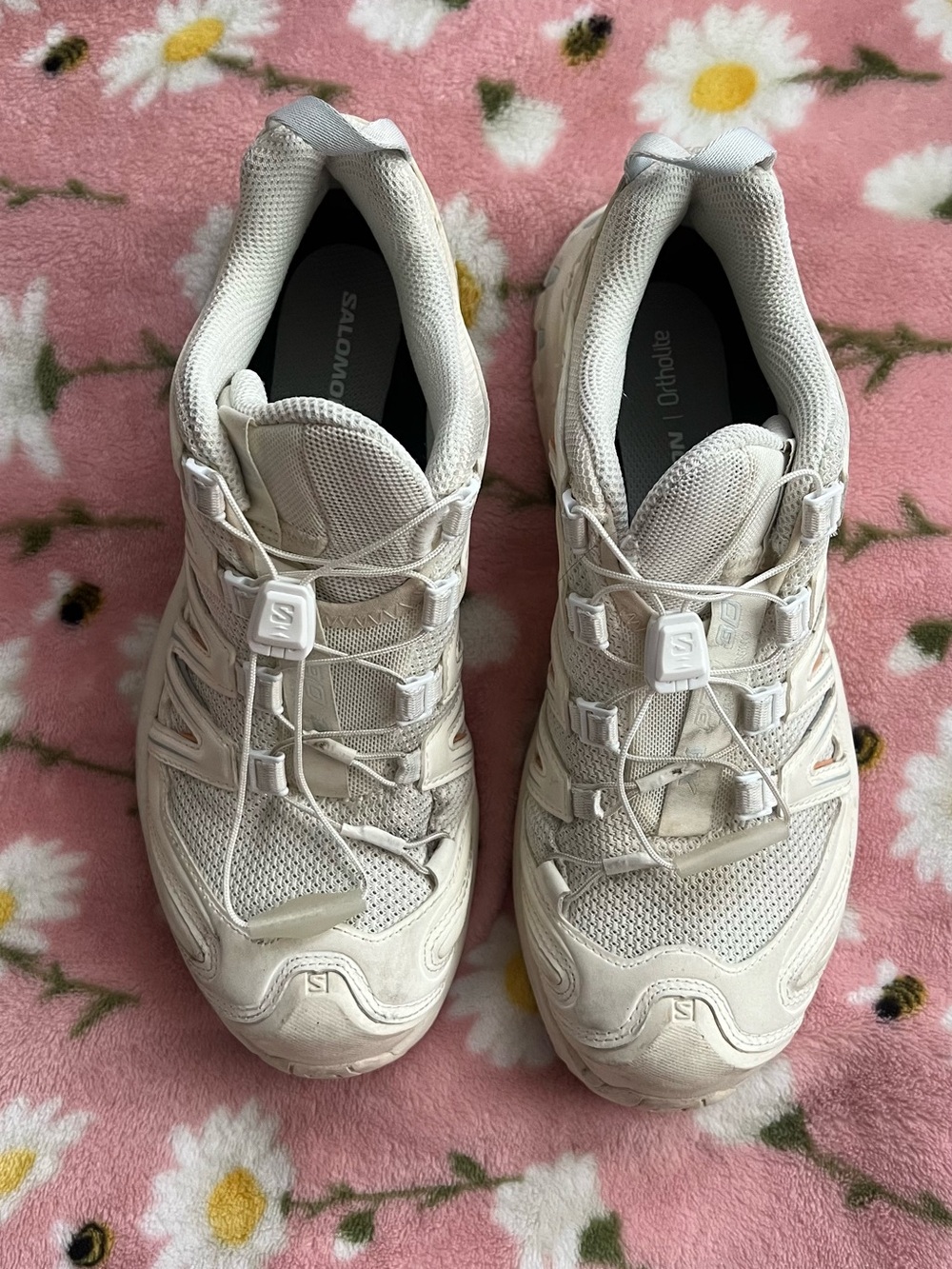 Salomon XA PRO 3D White Sneakers - Picture 3 of 6